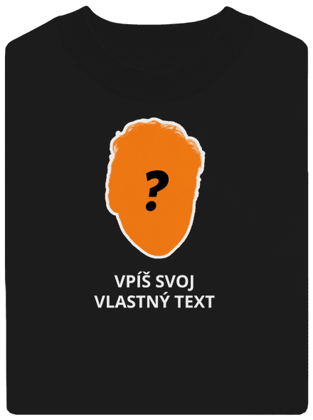 Tvoja hlava unisex mikina bez kapucne Black