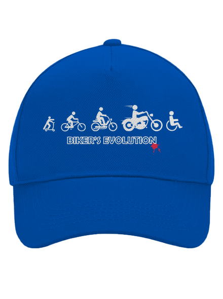 Biker’s Evolution šiltovka baseballka Bright Royal