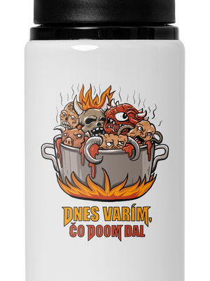 Čo Doom dal flaša na vodu White