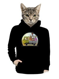 dámska mikina klokanka