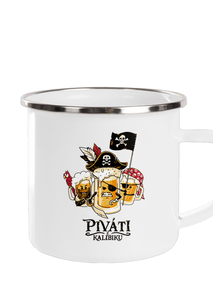 Piváti z Karibiku plecháčik White