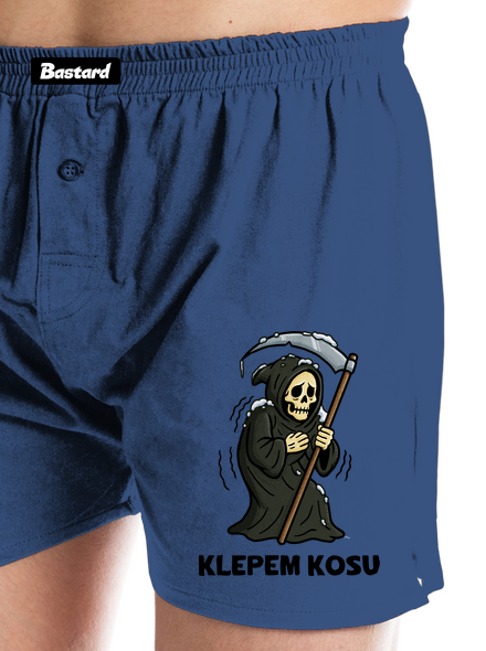 Klepem kosu pánske trenky Blue