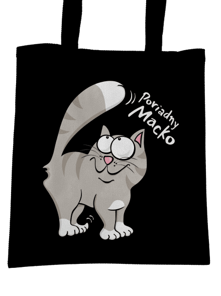 Macko a Micka taška Black