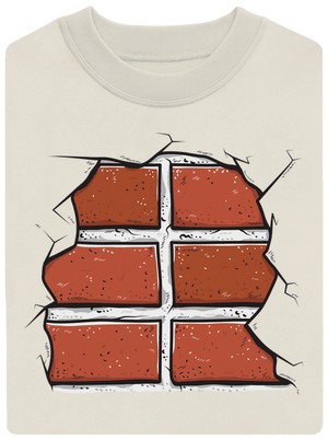 Tehly unisex mikina bez kapucne Off White