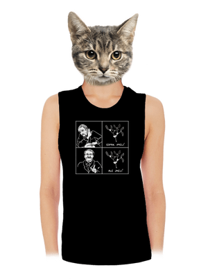 Cimrman: Copak jmelí dámske tielko voľné Black