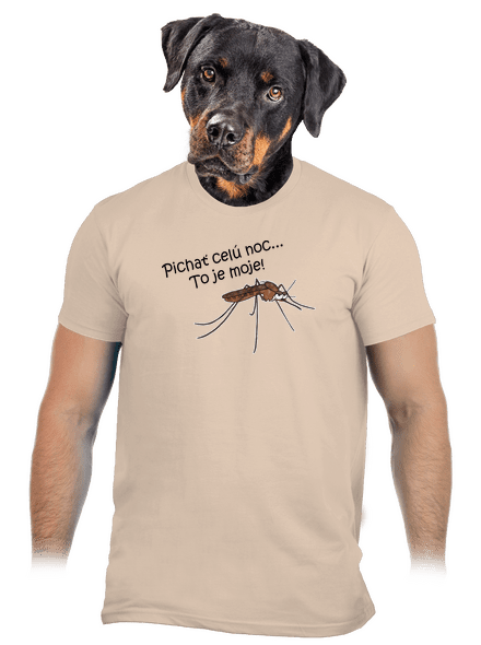 Komár s výdržou pánske tričko Sand