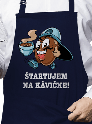 Štartujem na kávičke zástera Navy