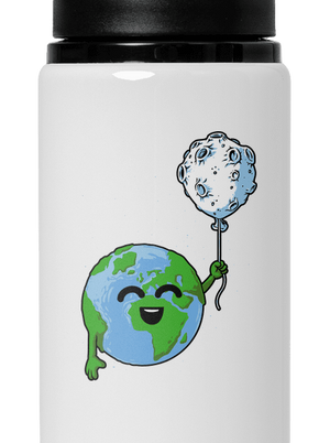 Balónik flaša na vodu White