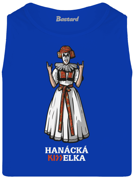 Hanácká Kisselka pánske tielko Royal Blue