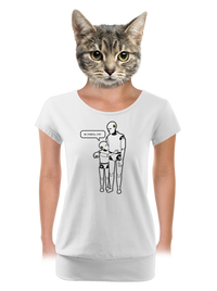 dámske tričko s lemom