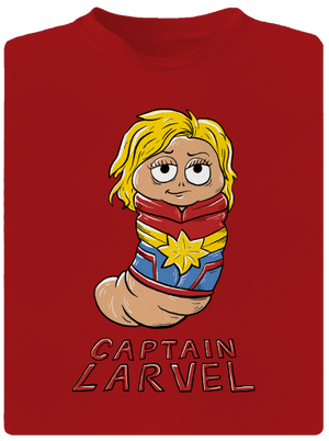 Captain Larvel pánske športové tričko Red Mal