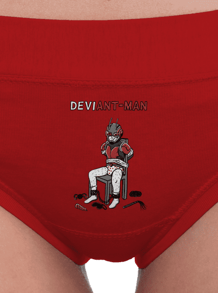 DeviAnt-man dámske nohavičky Red Mal