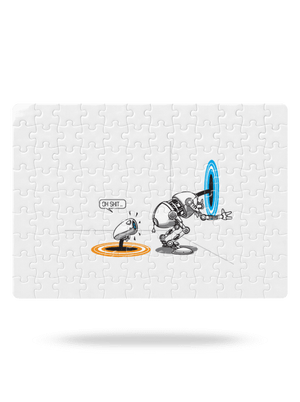 Portal puzzle White
