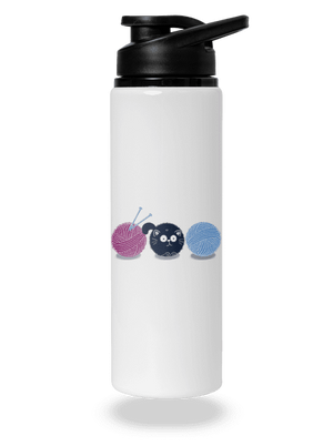 Klbko flaša na vodu White