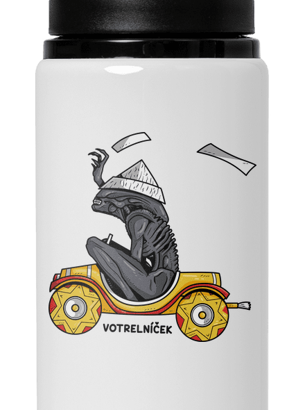 Votrelníček flaša na vodu White