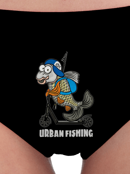 Urban fishing dámske nohavičky Black