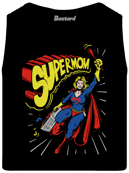 Supermom pánske tielko Black