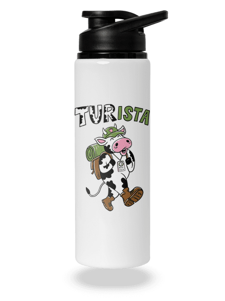 Tur na cestách flaša na vodu White