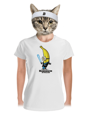 Bananakin Skywalker dámske športové tričko White
