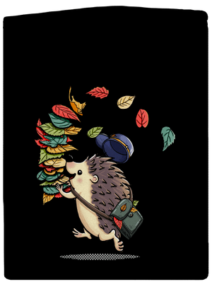 Listár dámska mikina na zips Black