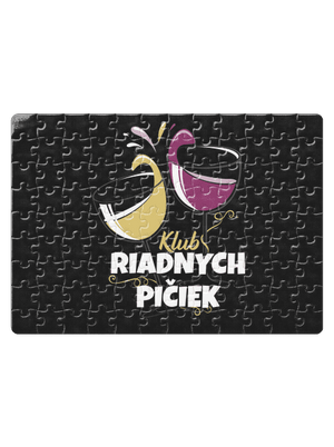 Klub riadnych pičiek puzzle White