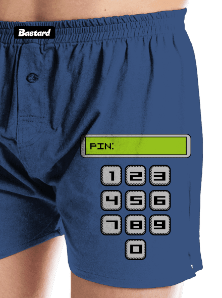 PIN pánske trenky Blue