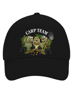 Carp Team šiltovka baseballka Black
