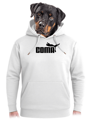 Coma unisex mikina premium Snowwhite
