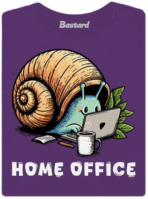 Slimákov home office dámske tričko prémium Purple