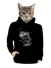 dámska mikina klokanka