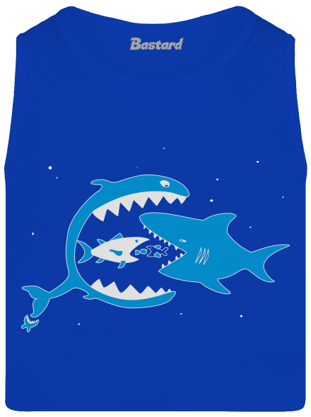 Rybky pánske tielko Royal Blue