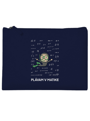 Plávam v matike taštička French Navy