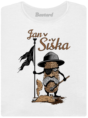 Jan Šiška dámske tričko prémium White