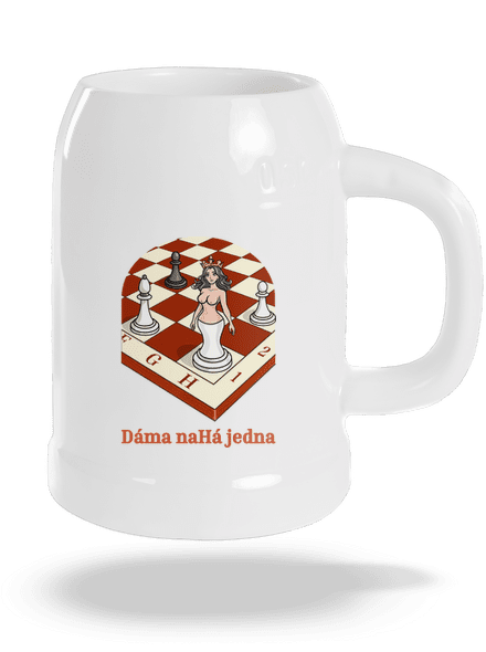 Dáma nahá jedna polliter White