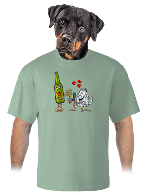 unisex tričko oversized