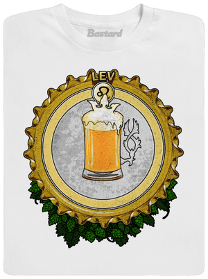 Pivný horoskop: Lev pánske tričko White