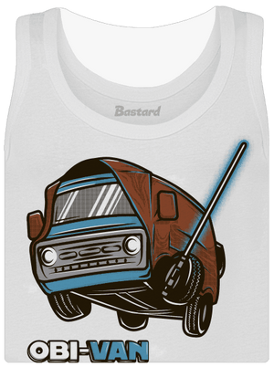 Obi Van dámske tielko klasické White