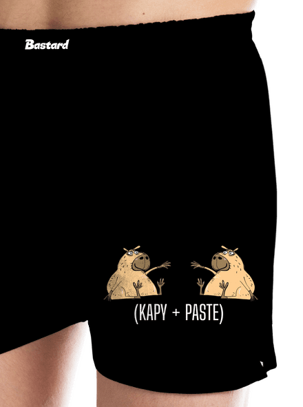 Kapy paste pánske trenky Black