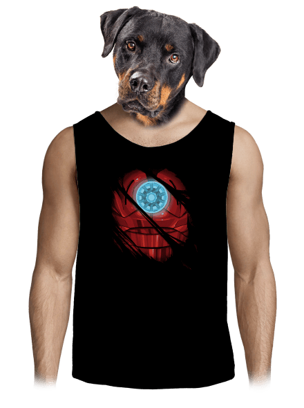 Ironman pánske tielko Black