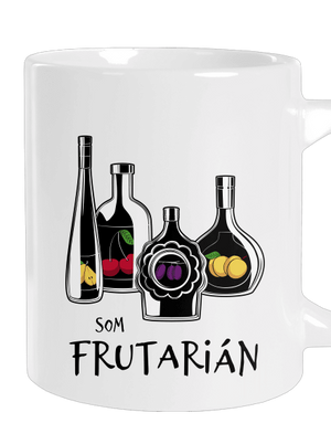 Frutarián veľký hrnček White