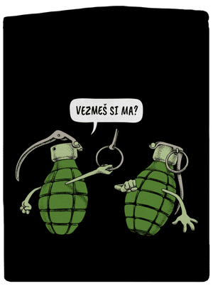 Granáty dámska mikina na zips Black