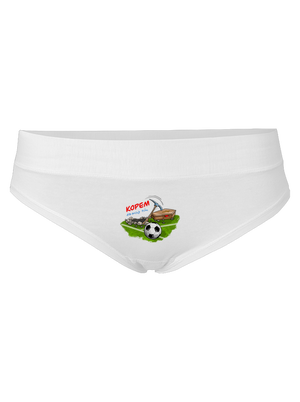 Kopem za svoj tím dámske nohavičky White