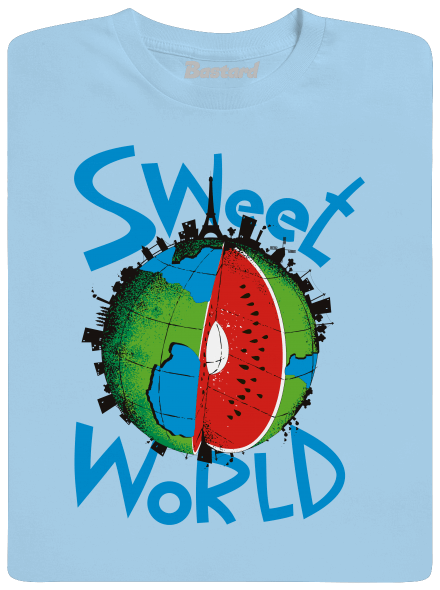 Sweet World detské tričko Sky Blue