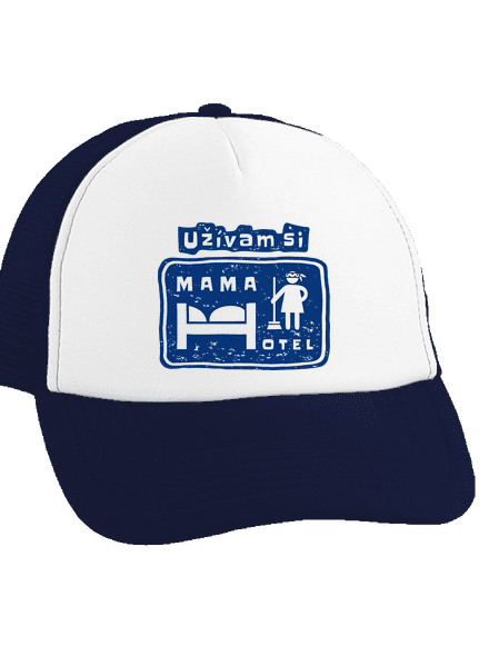 Mama Hotel šiltovka truckerka French Navy cap