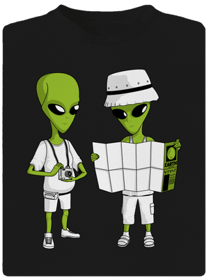 Mimozemšťania detské športové tričko Black