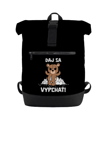 Jdi se vycpat batoh Black