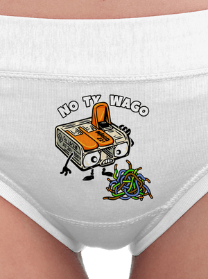 Wago svorka dámske nohavičky White