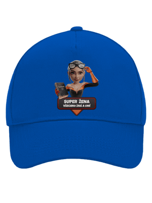 Super mama šiltovka baseballka Bright Royal