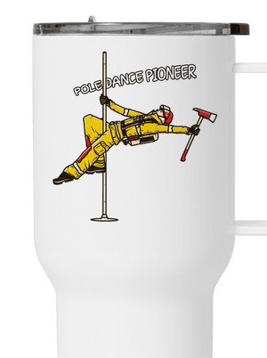 Pole Dance by Dežik termohrnček White