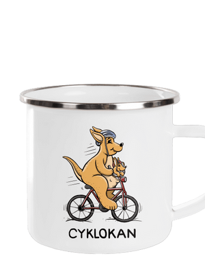 Cyklokan plecháčik White